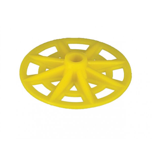 Yellow Polystyrene Washer